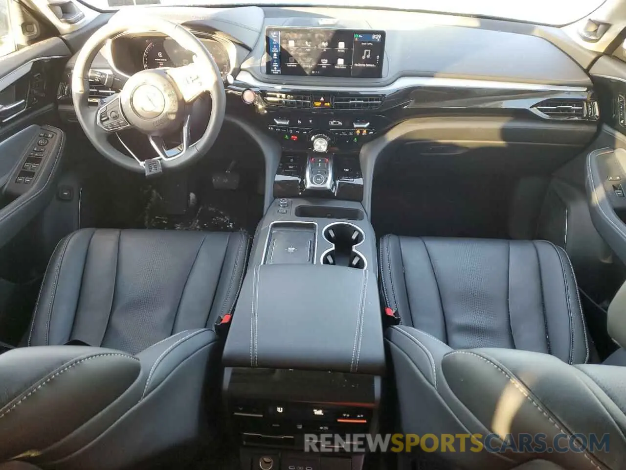 8 fotografías del automóvil dañado 5J8YE1H45SL001102 ACURA MDX 2025
