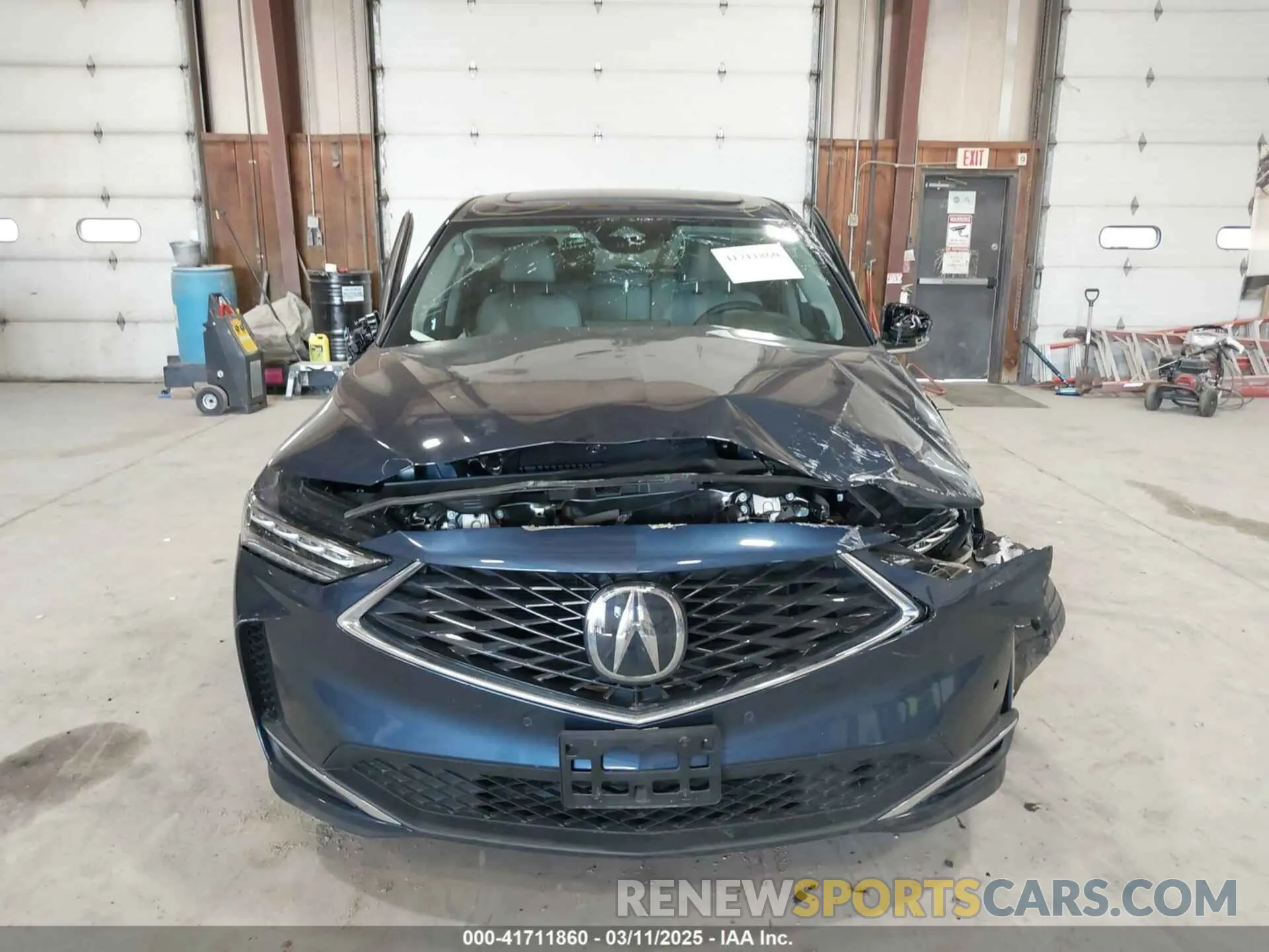 11 fotografías del automóvil dañado 5J8YE1H48SL009162 ACURA MDX 2025