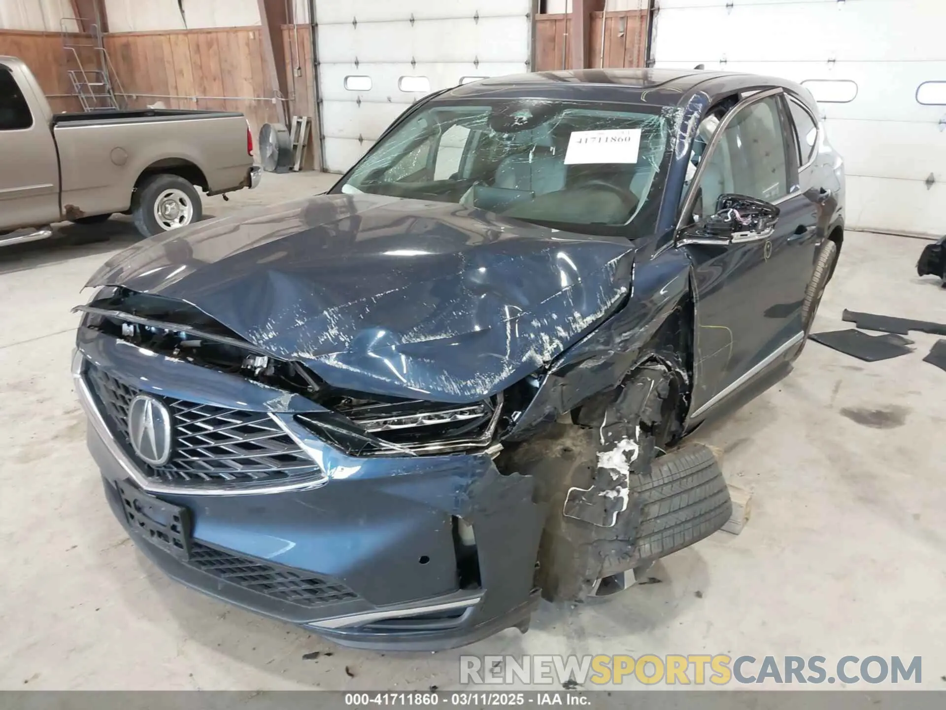 6 fotografías del automóvil dañado 5J8YE1H48SL009162 ACURA MDX 2025