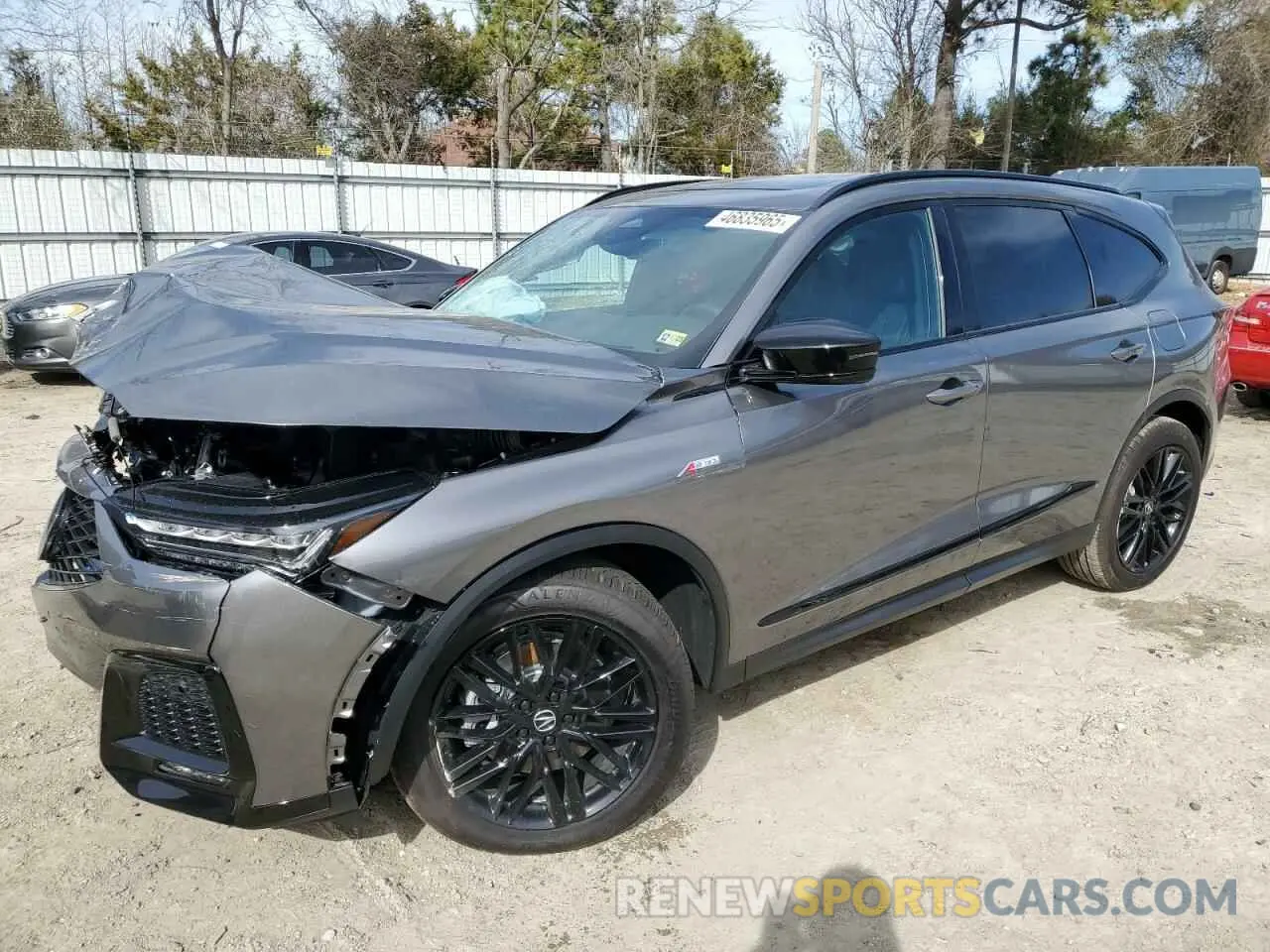 1 fotografías del automóvil dañado 5J8YE1H90SL021978 ACURA MDX 2025