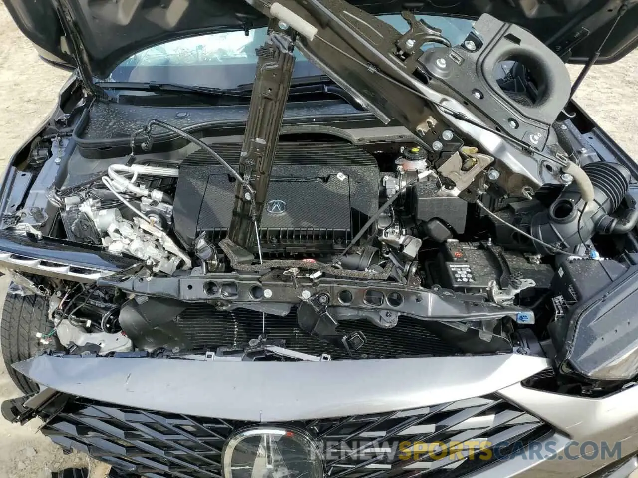 12 fotografías del automóvil dañado 5J8YE1H90SL021978 ACURA MDX 2025