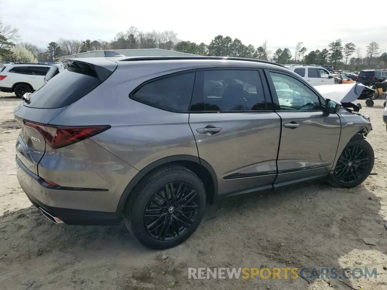 3 fotografías del automóvil dañado 5J8YE1H90SL021978 ACURA MDX 2025