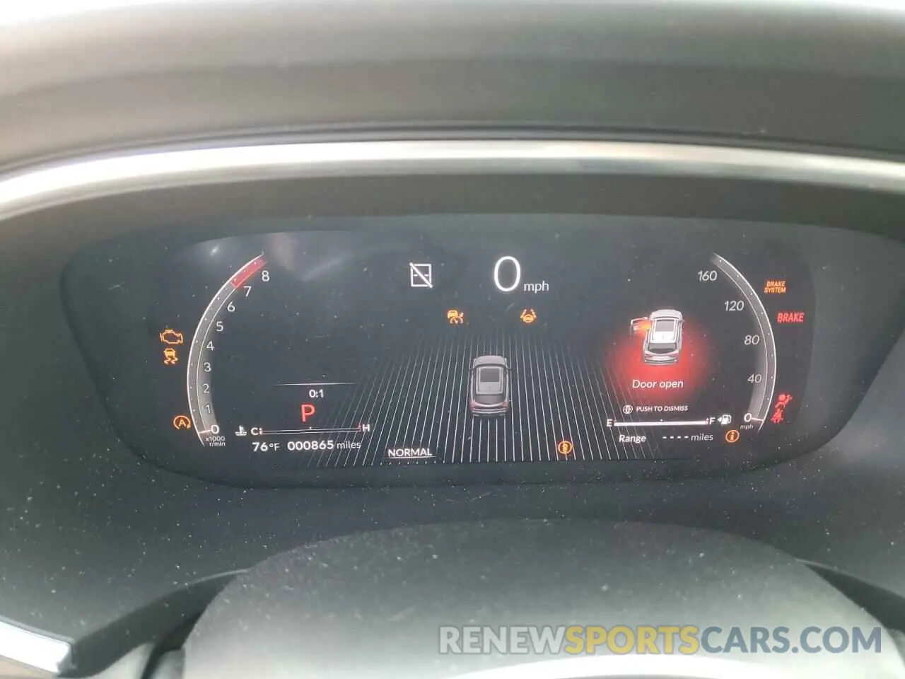 9 fotografías del automóvil dañado 5J8YE1H90SL021978 ACURA MDX 2025