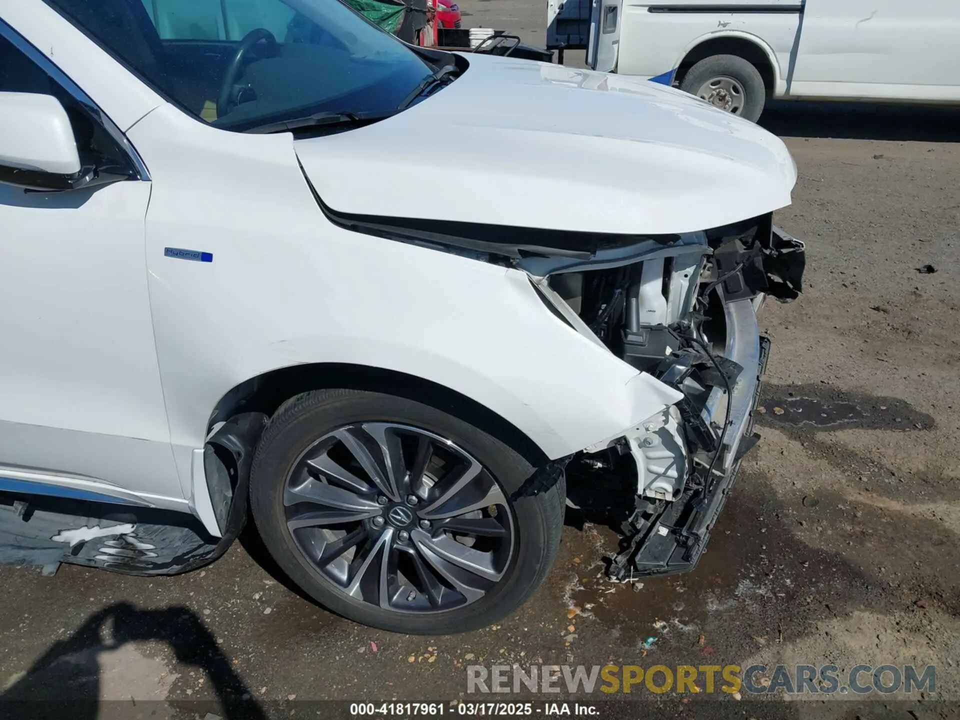 18 fotografías del automóvil dañado 5J8YD7H58LL000333 ACURA MDX SPORT HYBRID 2020