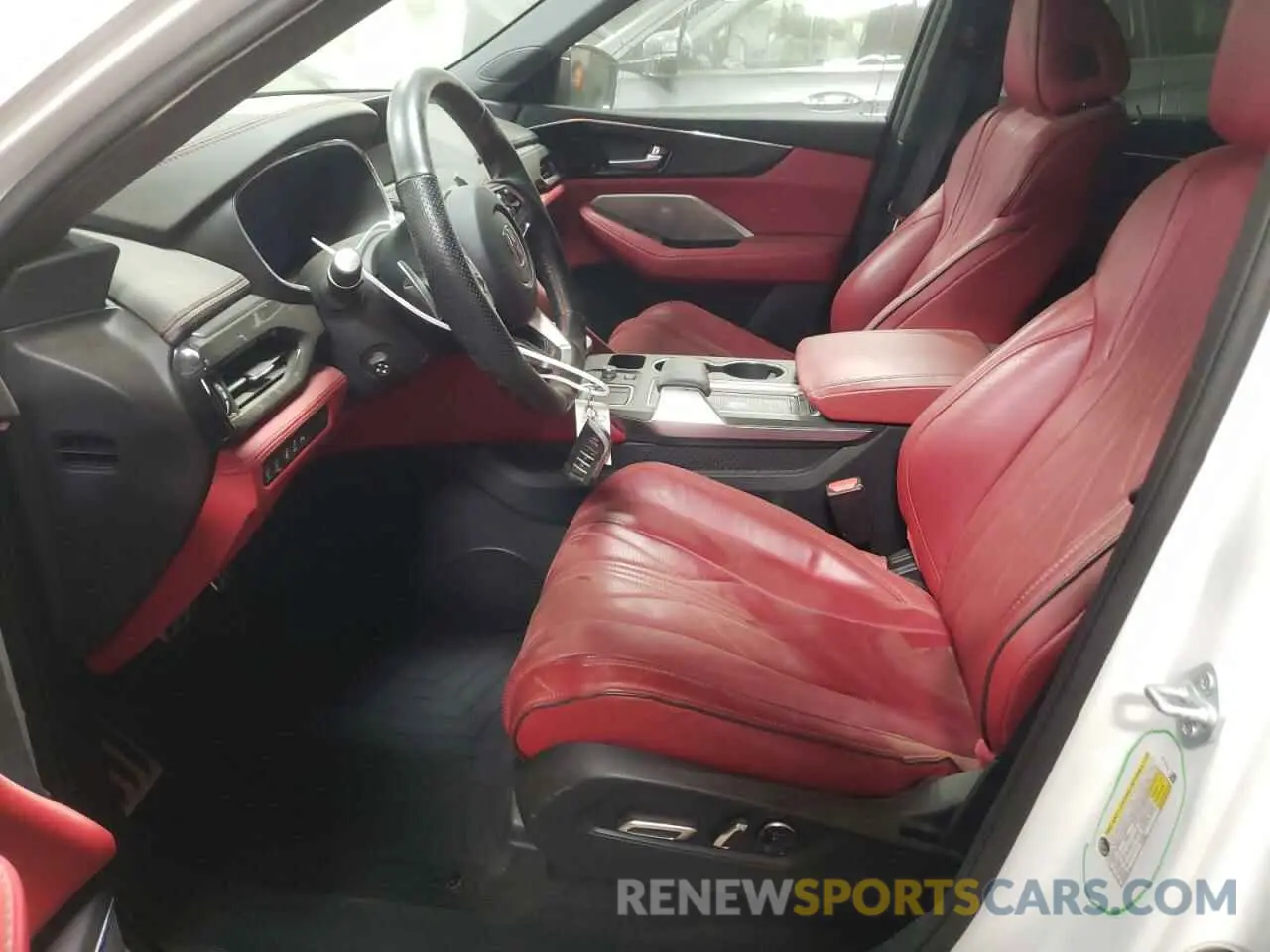 7 fotografías del automóvil dañado 5J8YD8H82NL003036 ACURA MDX TYPE S 2022