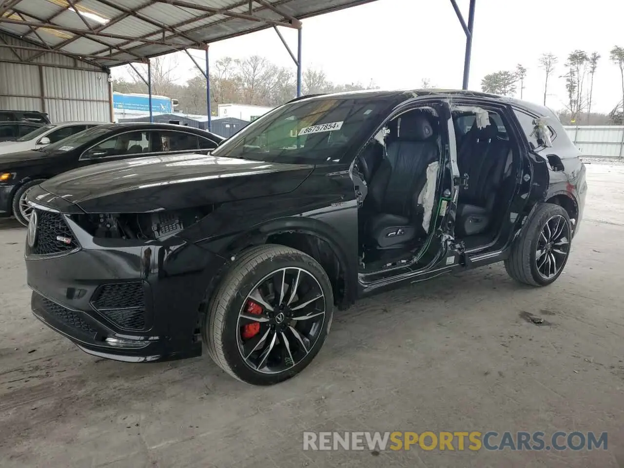1 fotografías del automóvil dañado 5J8YD8H86NL003864 ACURA MDX TYPE S 2022