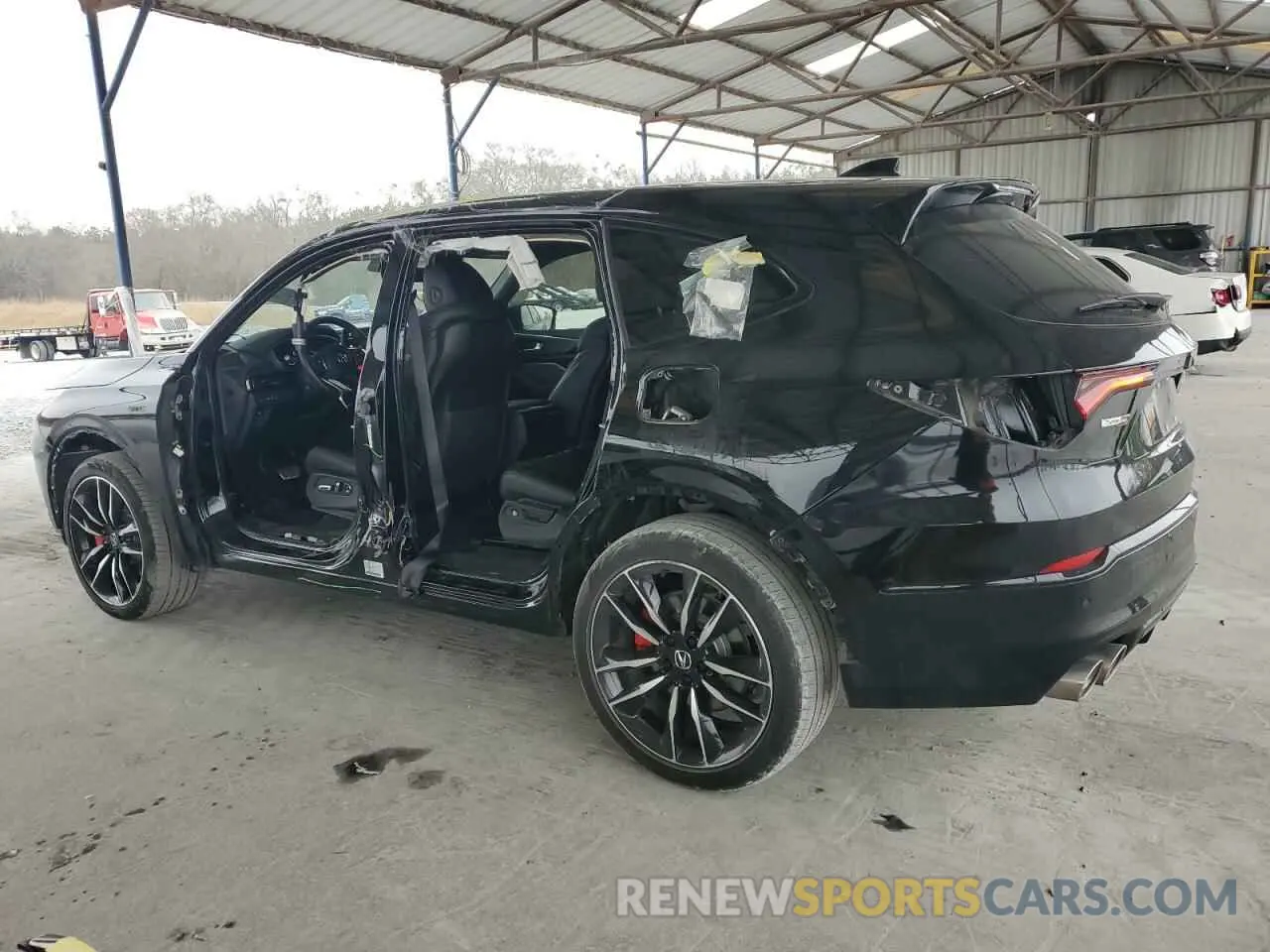 2 fotografías del automóvil dañado 5J8YD8H86NL003864 ACURA MDX TYPE S 2022