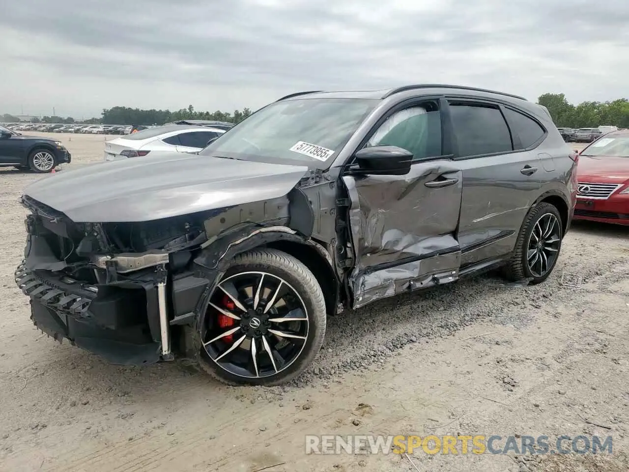 1 fotografías del automóvil dañado 5J8YD8H80PL003006 ACURA MDX TYPE S 2023