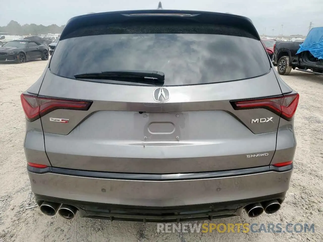 6 fotografías del automóvil dañado 5J8YD8H80PL003006 ACURA MDX TYPE S 2023