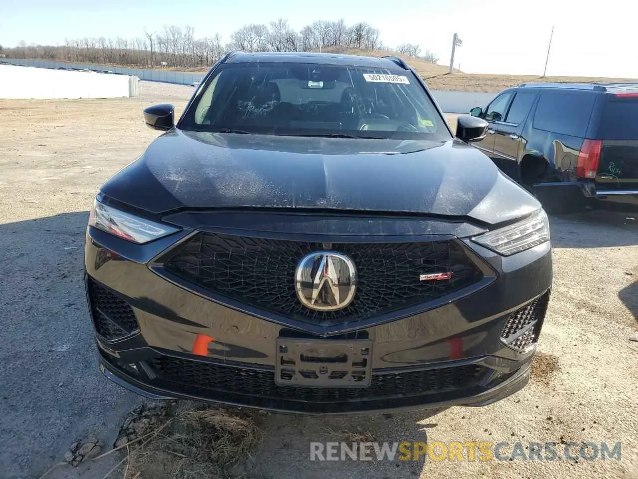 5 fotografías del automóvil dañado 5J8YD8H82PL001130 ACURA MDX TYPE S 2023