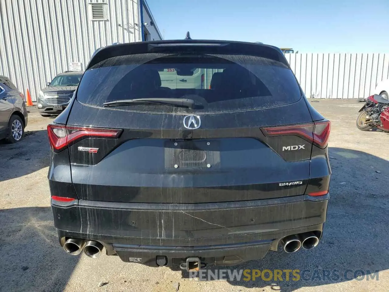 6 fotografías del automóvil dañado 5J8YD8H82PL001130 ACURA MDX TYPE S 2023