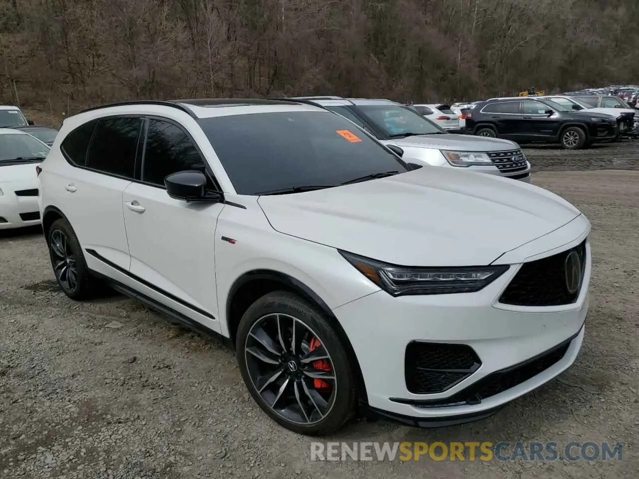 4 fotografías del automóvil dañado 5J8YD8H83PL003792 ACURA MDX TYPE S 2023