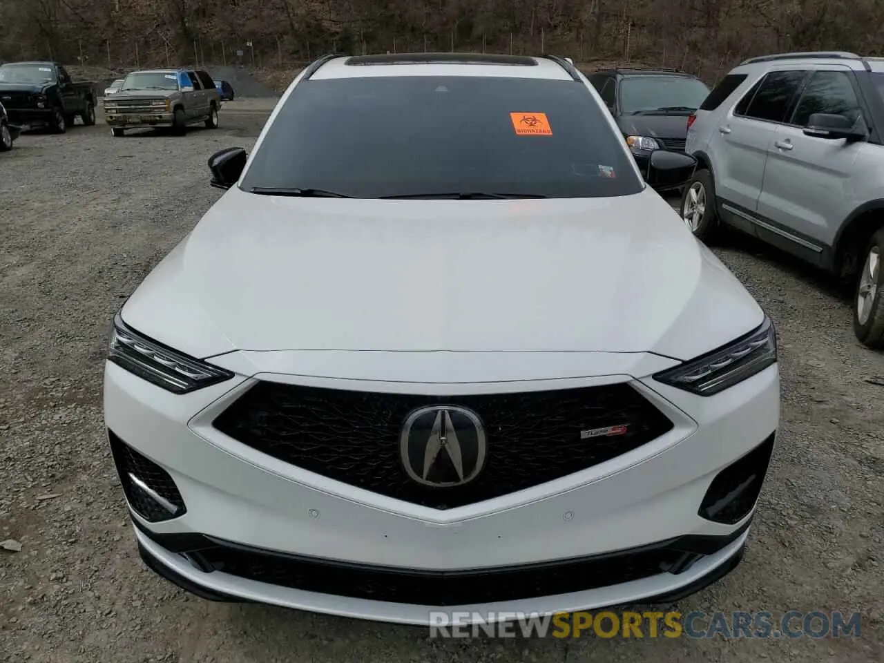5 fotografías del automóvil dañado 5J8YD8H83PL003792 ACURA MDX TYPE S 2023