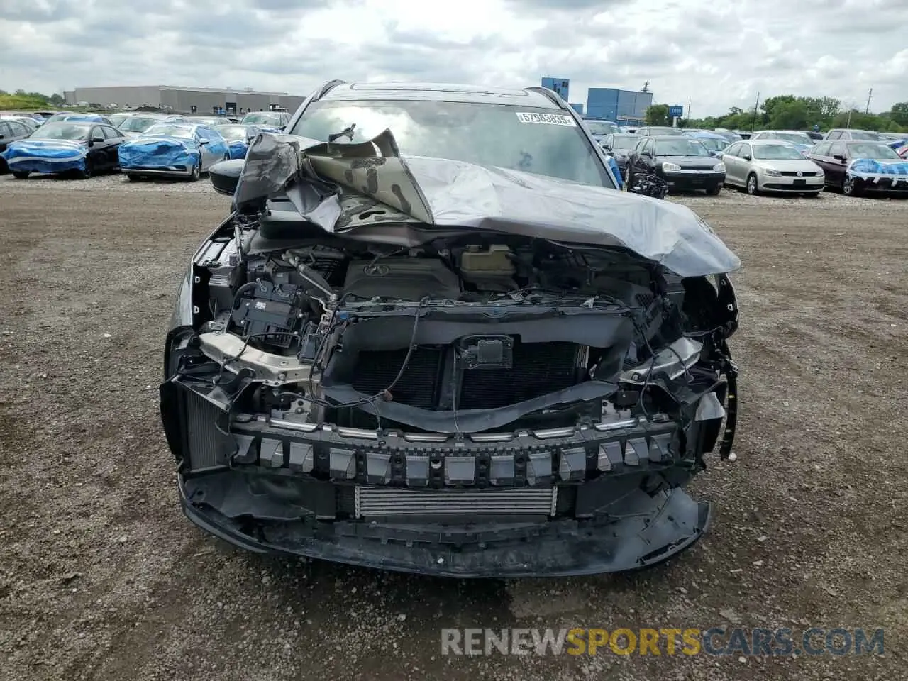 5 fotografías del automóvil dañado 5J8YD8H85PL001803 ACURA MDX TYPE S 2023