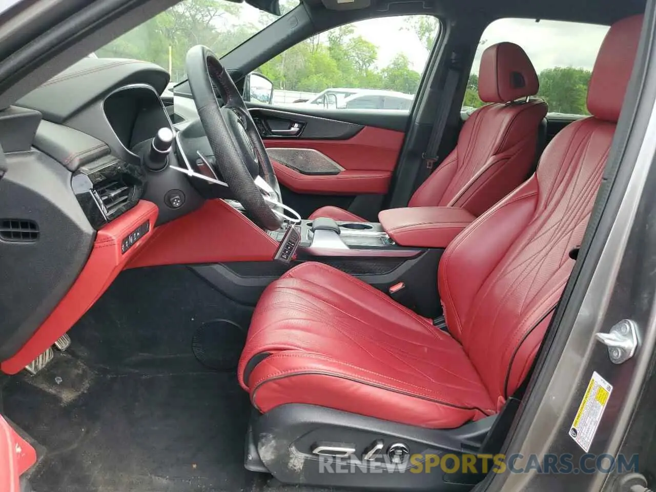 7 fotografías del automóvil dañado 5J8YD8H85PL001803 ACURA MDX TYPE S 2023