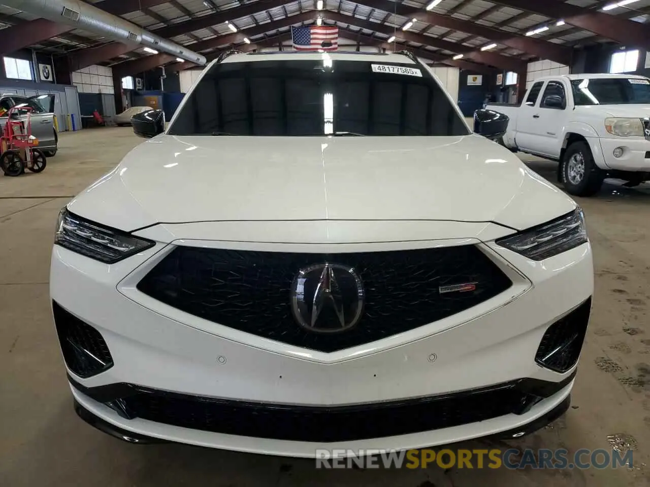 5 fotografías del automóvil dañado 5J8YD8H88PL000130 ACURA MDX TYPE S 2023