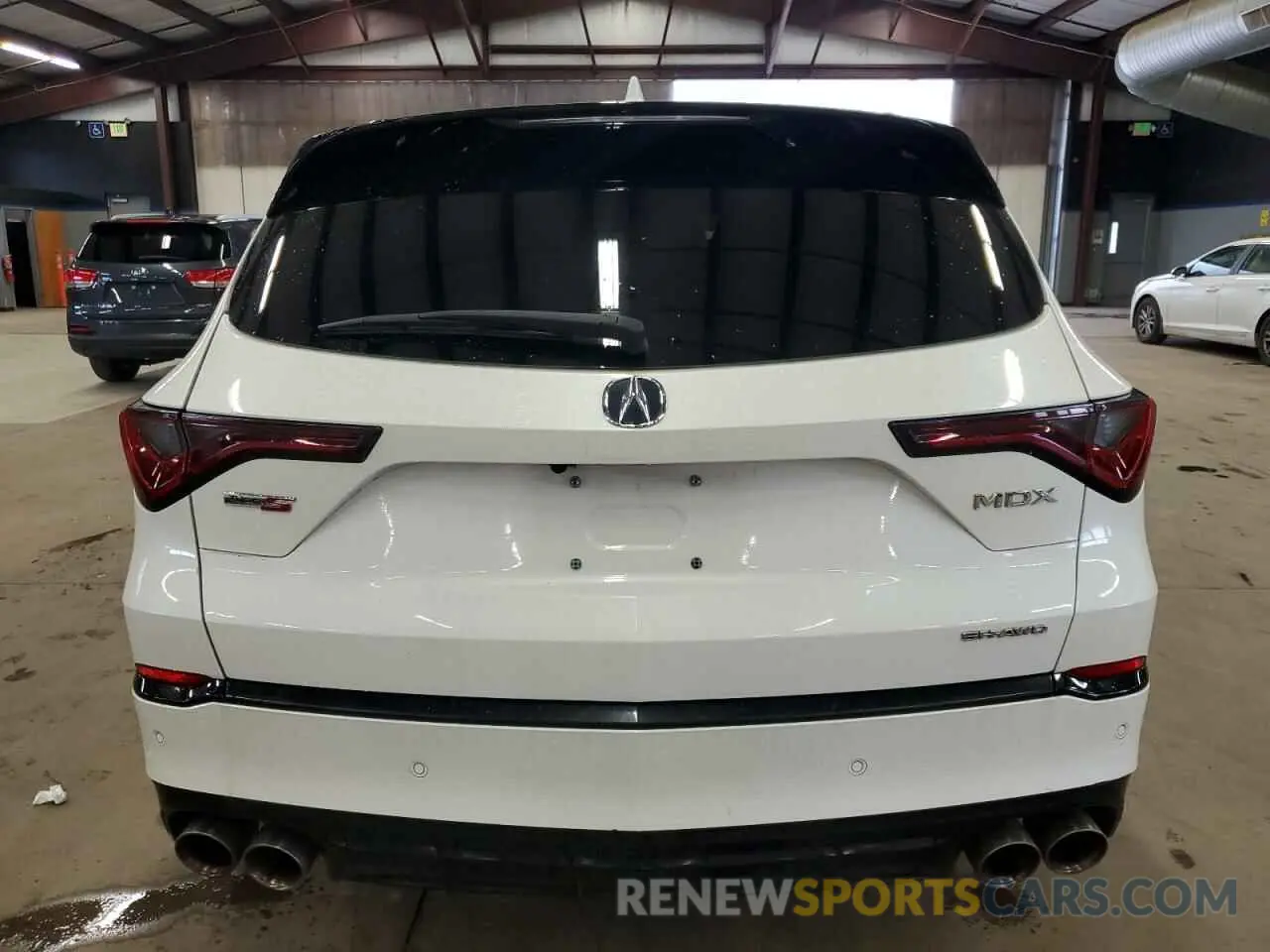 6 fotografías del automóvil dañado 5J8YD8H88PL000130 ACURA MDX TYPE S 2023