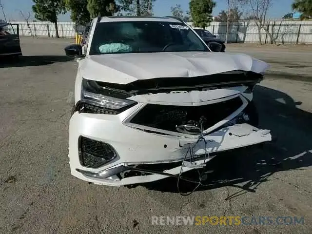 11 fotografías del automóvil dañado 5J8YD8H81RL001171 ACURA MDX TYPE S 2024