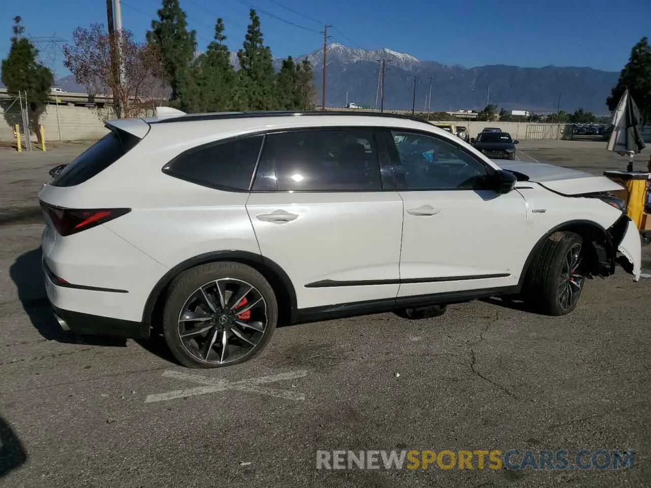3 fotografías del automóvil dañado 5J8YD8H81RL001171 ACURA MDX TYPE S 2024