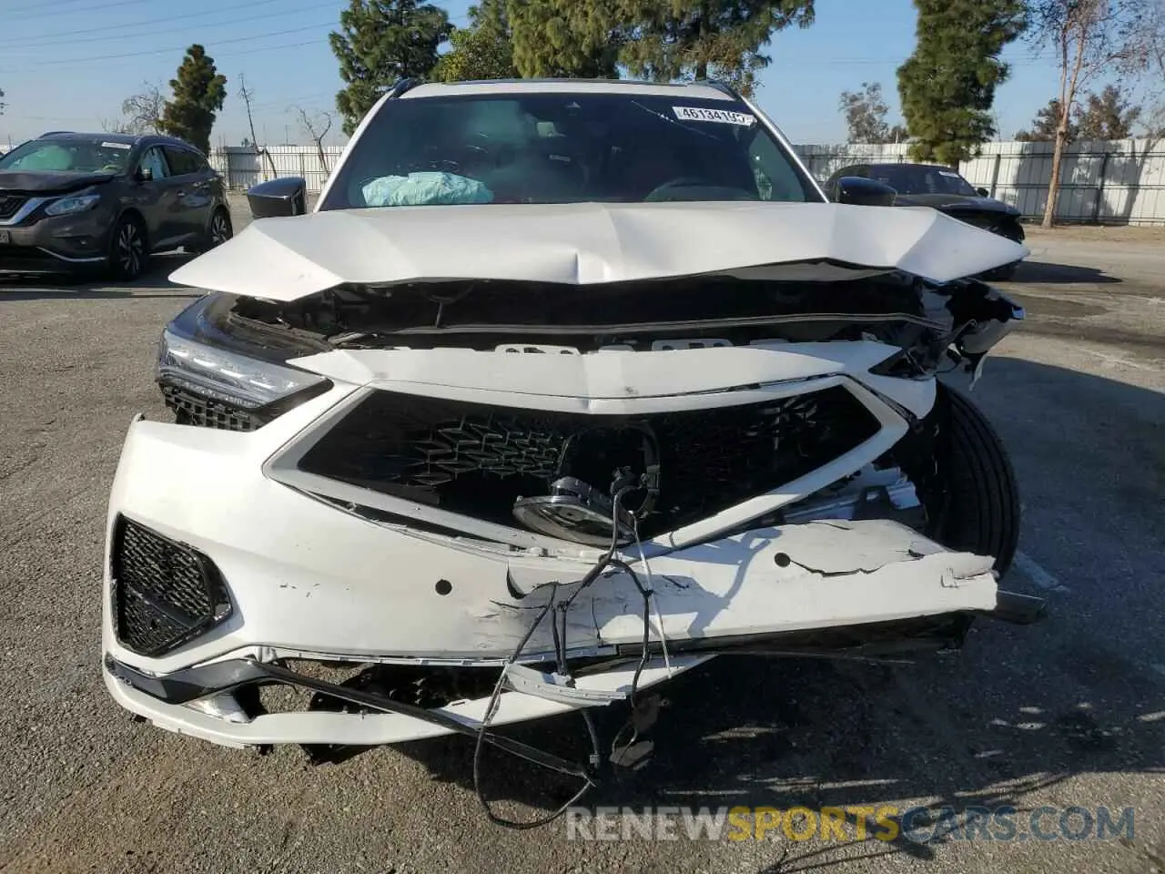 5 fotografías del automóvil dañado 5J8YD8H81RL001171 ACURA MDX TYPE S 2024