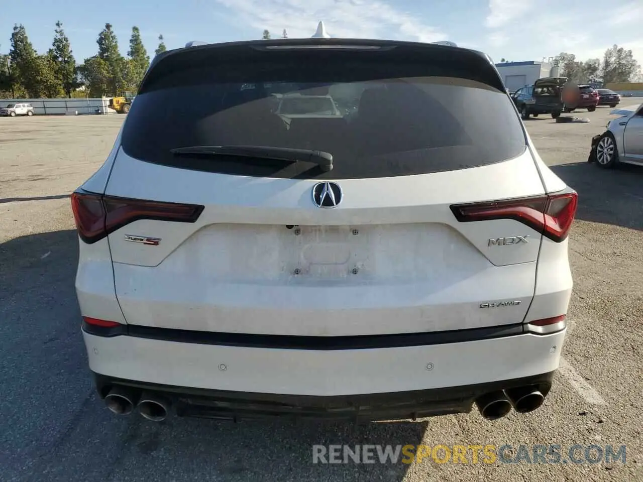 6 fotografías del automóvil dañado 5J8YD8H81RL001171 ACURA MDX TYPE S 2024