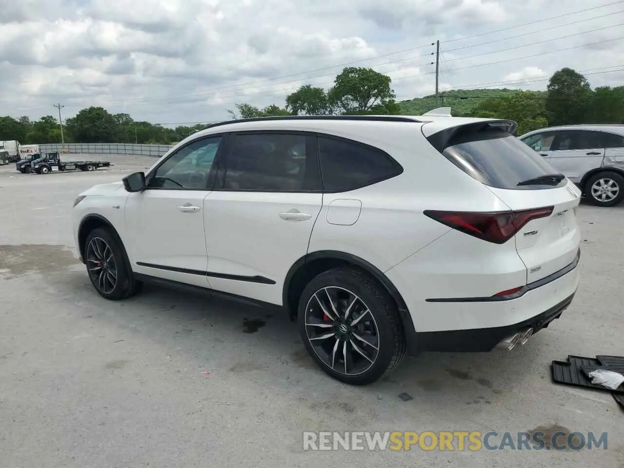 2 fotografías del automóvil dañado 5J8YD8H85RL002159 ACURA MDX TYPE S 2024