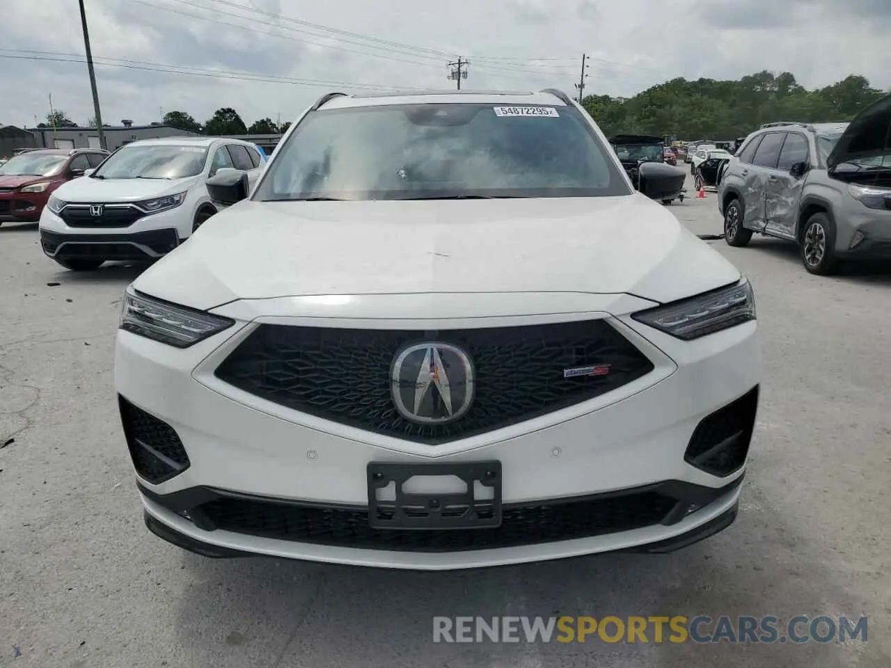 5 fotografías del automóvil dañado 5J8YD8H85RL002159 ACURA MDX TYPE S 2024