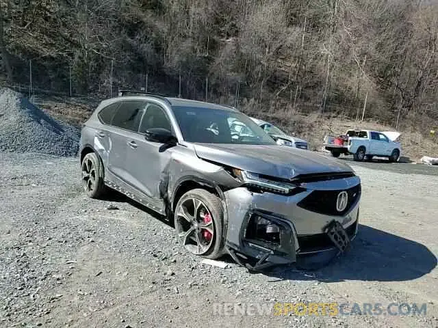 12 fotografías del automóvil dañado 5J8YD8H82SL000309 ACURA MDX TYPE S 2025