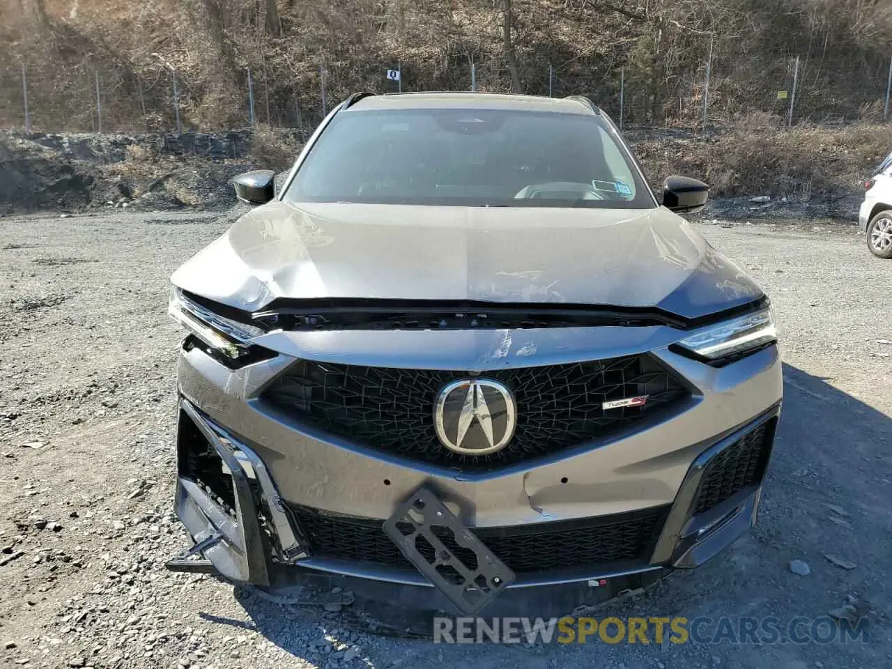 5 fotografías del automóvil dañado 5J8YD8H82SL000309 ACURA MDX TYPE S 2025