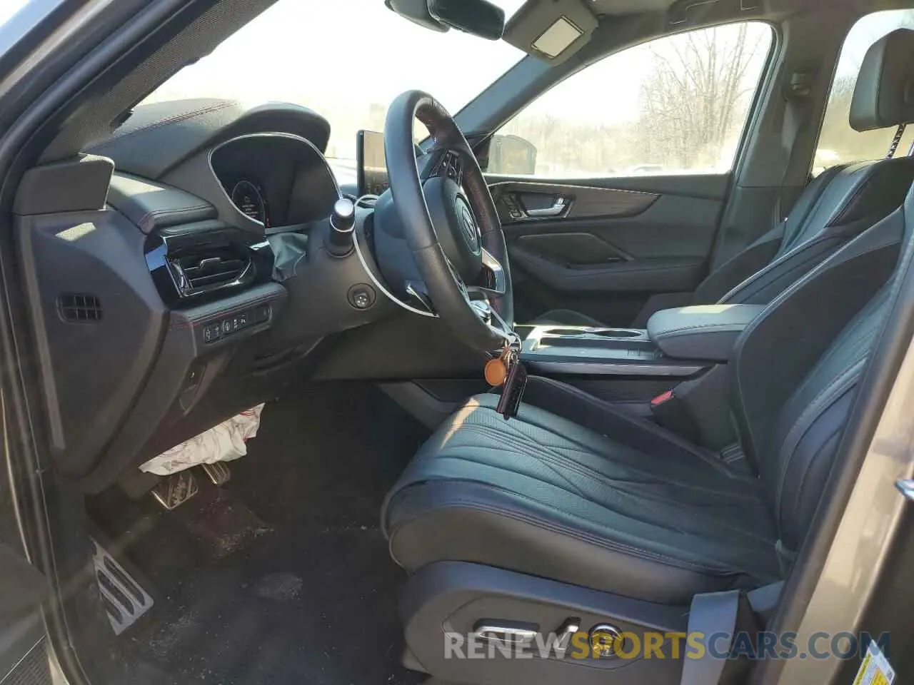 7 fotografías del automóvil dañado 5J8YD8H82SL000309 ACURA MDX TYPE S 2025