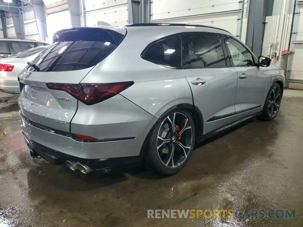 3 fotografías del automóvil dañado 5J8YD8H86SL001026 ACURA MDX TYPE S 2025
