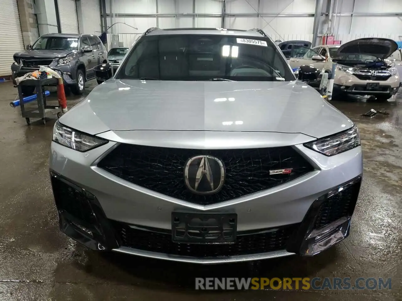 5 fotografías del automóvil dañado 5J8YD8H86SL001026 ACURA MDX TYPE S 2025