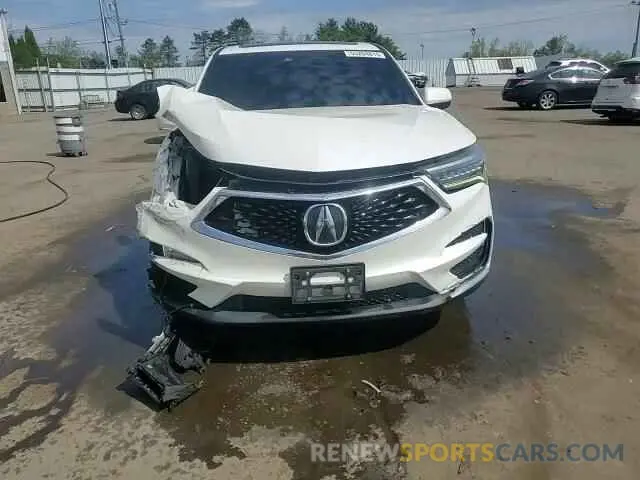 14 fotografías del automóvil dañado 5J8TC1H35KL006534 ACURA RDX 2019