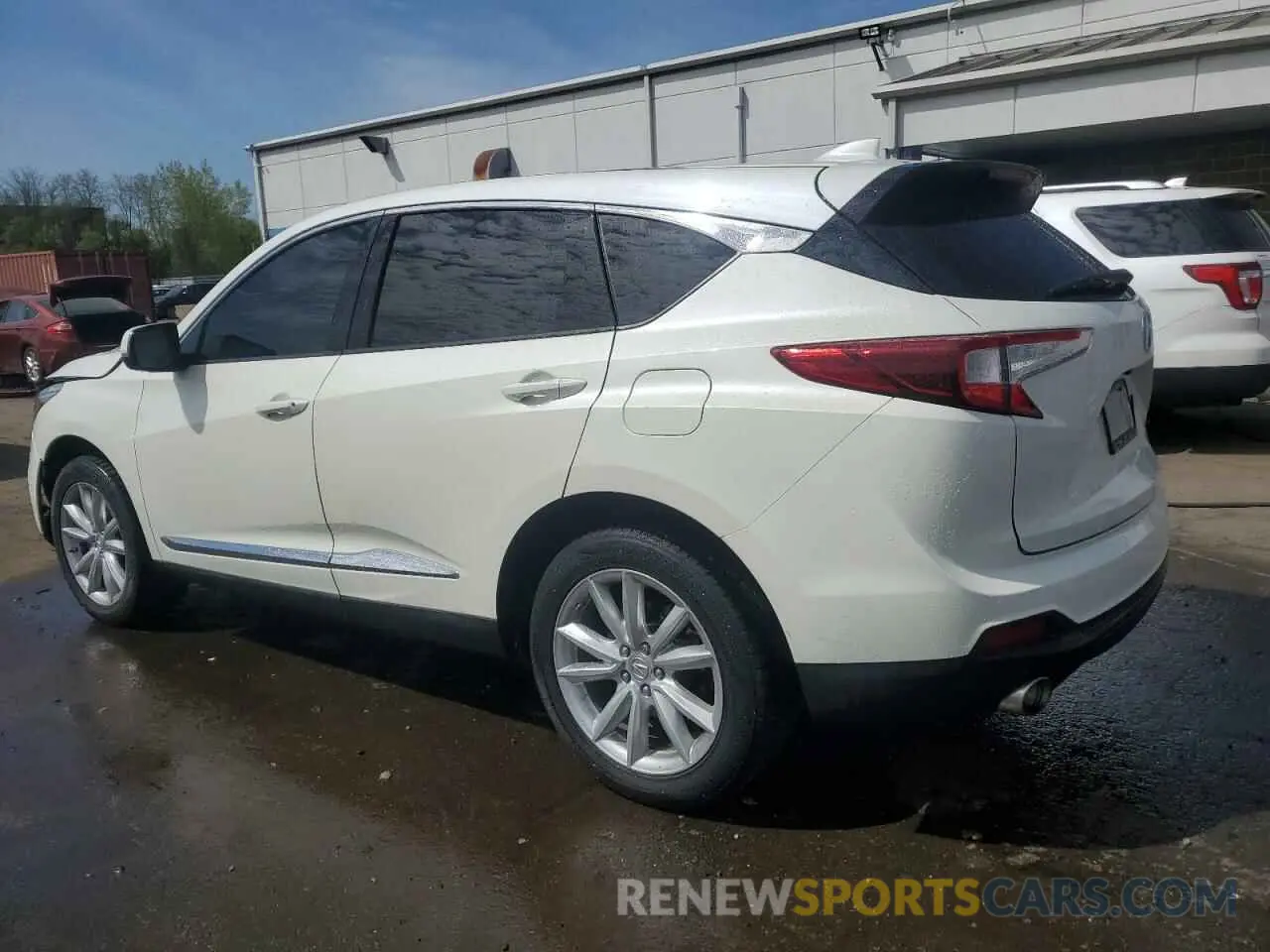 2 fotografías del automóvil dañado 5J8TC1H35KL006534 ACURA RDX 2019