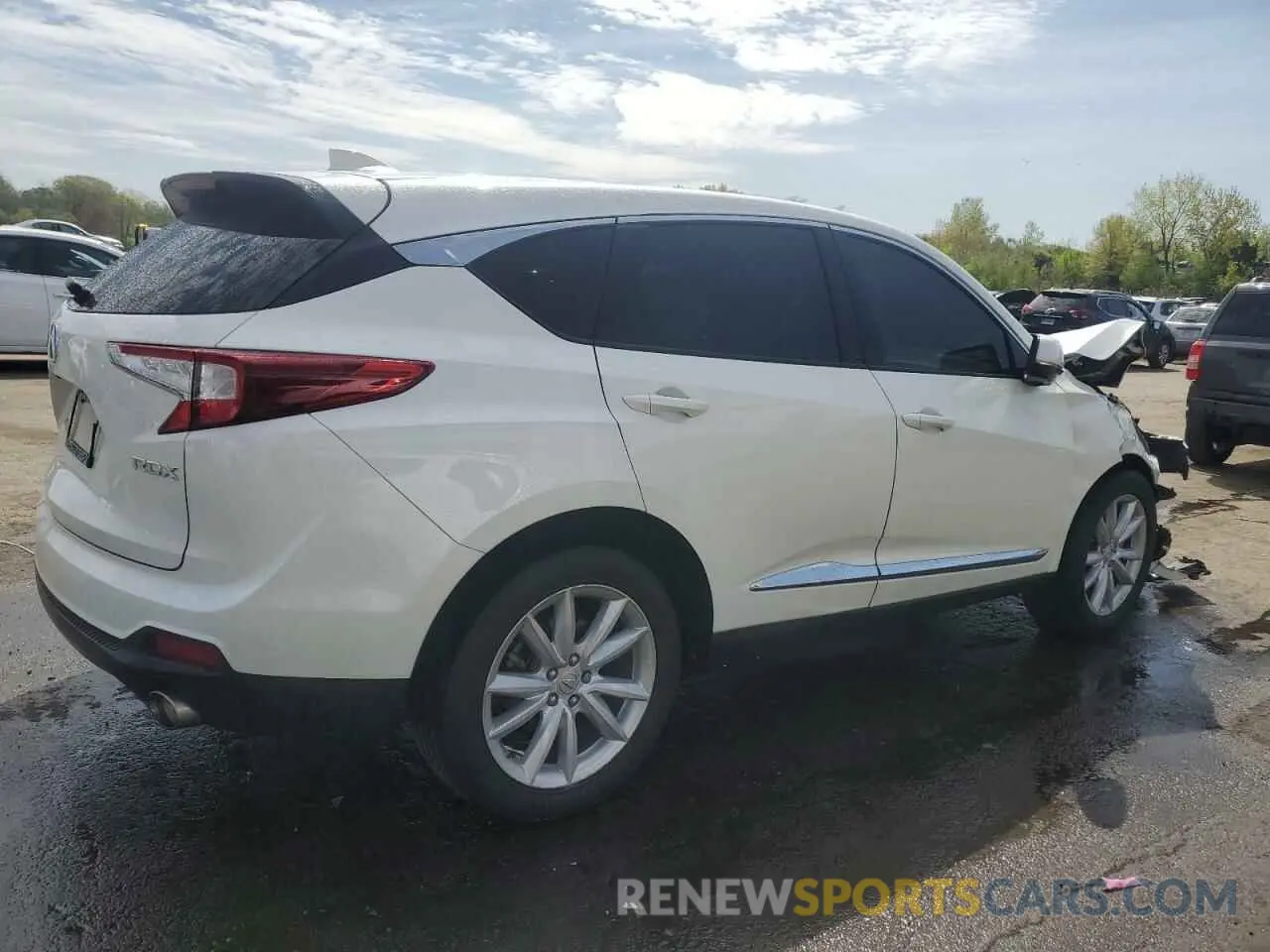 3 fotografías del automóvil dañado 5J8TC1H35KL006534 ACURA RDX 2019