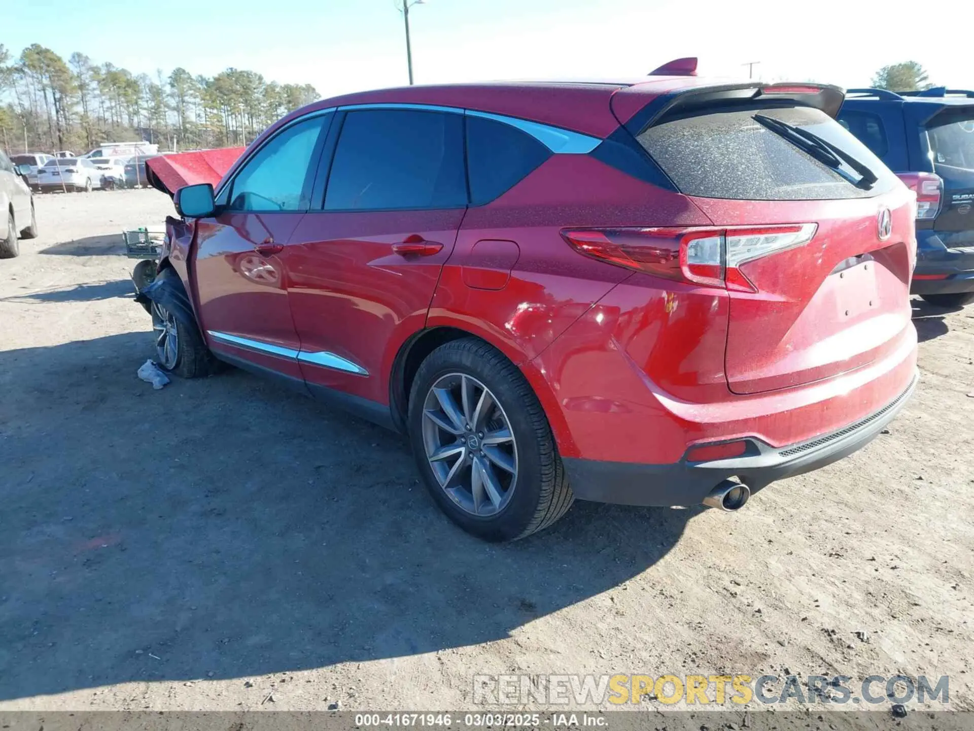 3 fotografías del automóvil dañado 5J8TC1H51KL025454 ACURA RDX 2019