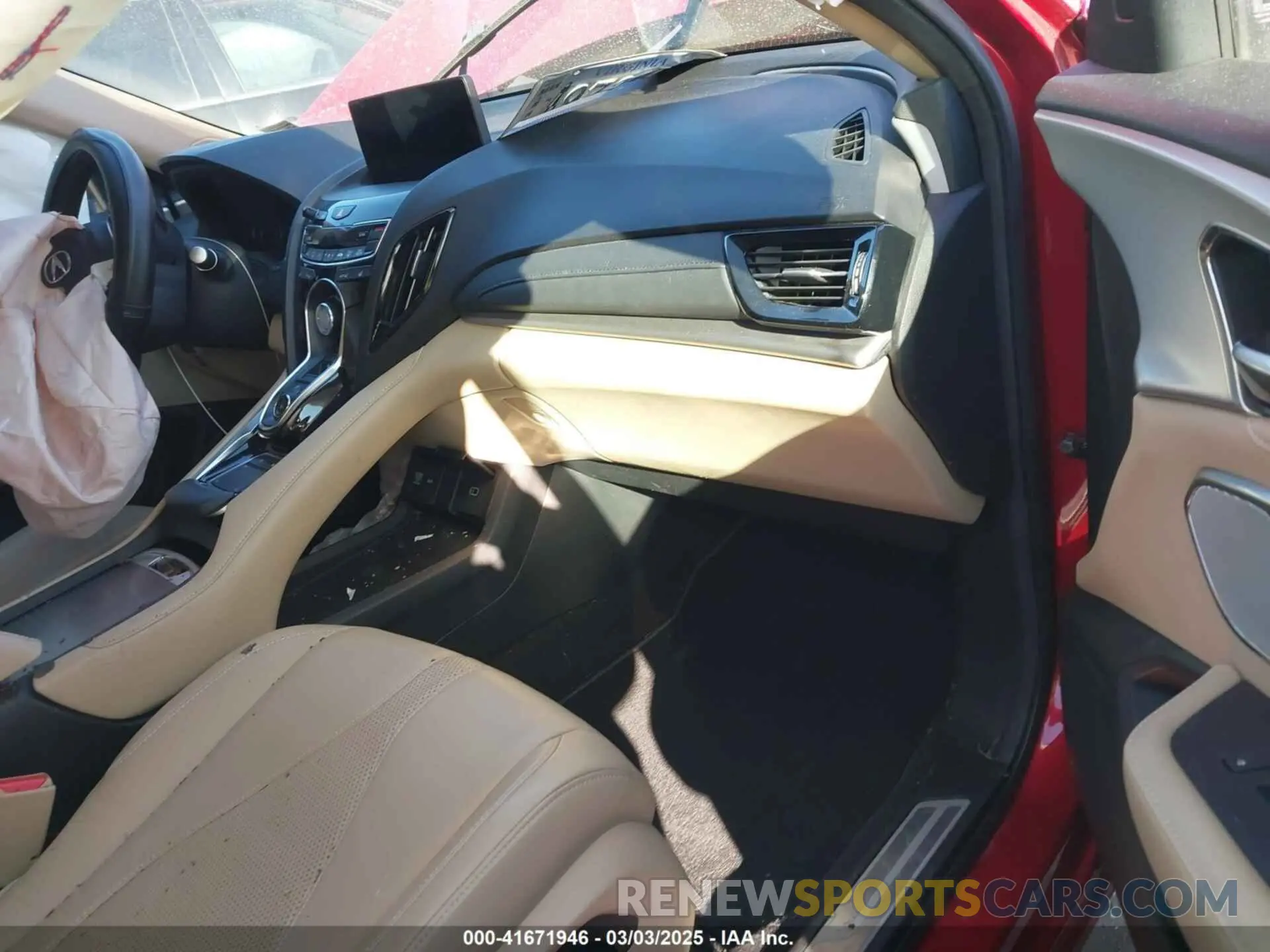 5 fotografías del automóvil dañado 5J8TC1H51KL025454 ACURA RDX 2019