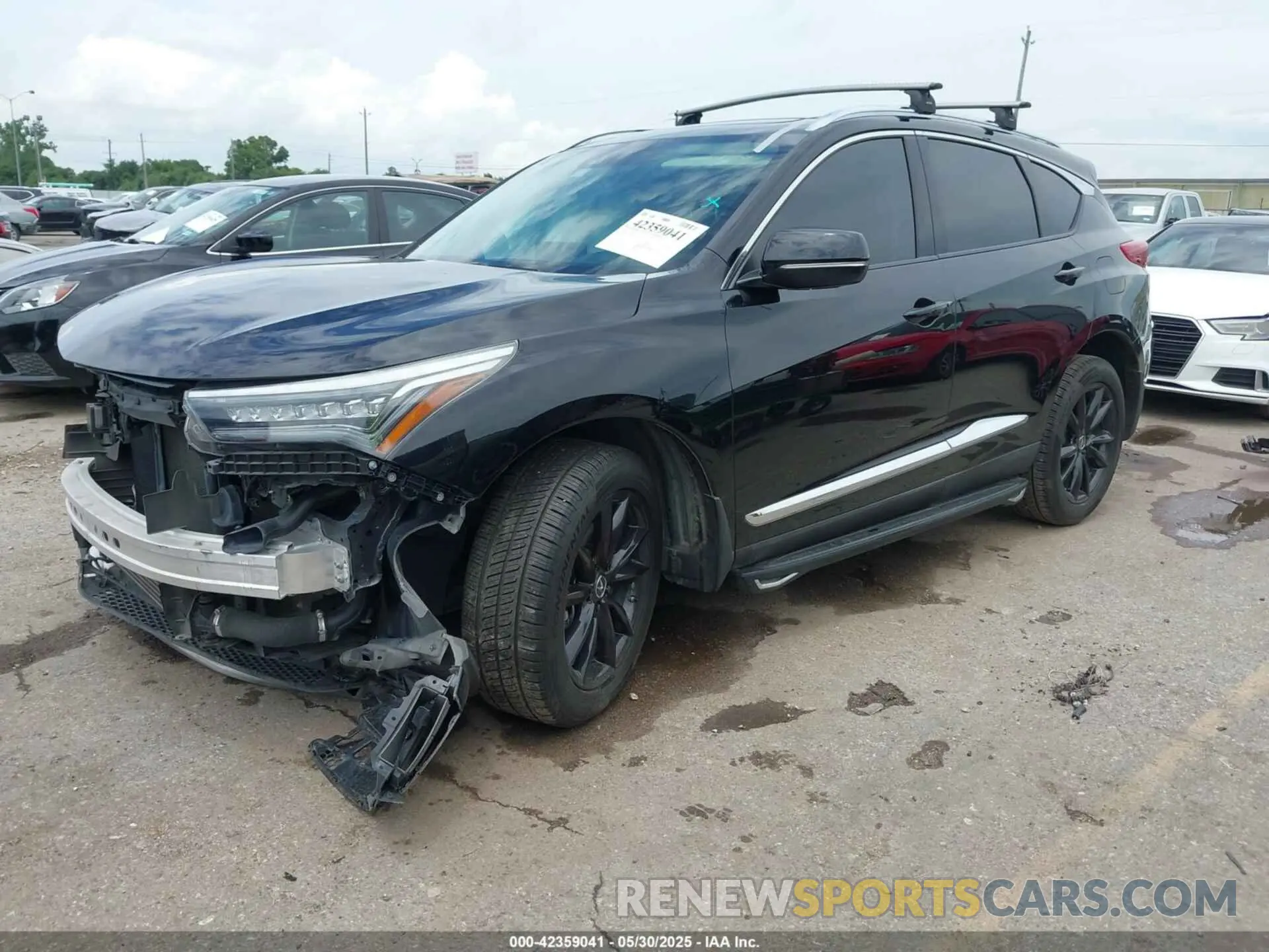 2 fotografías del automóvil dañado 5J8TC1H53KL006422 ACURA RDX 2019