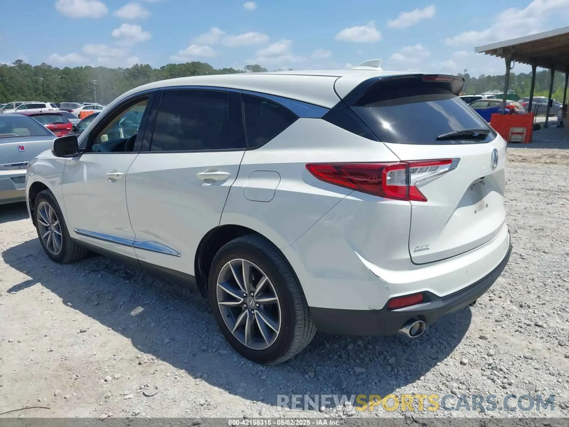 3 fotografías del automóvil dañado 5J8TC1H53KL007506 ACURA RDX 2019