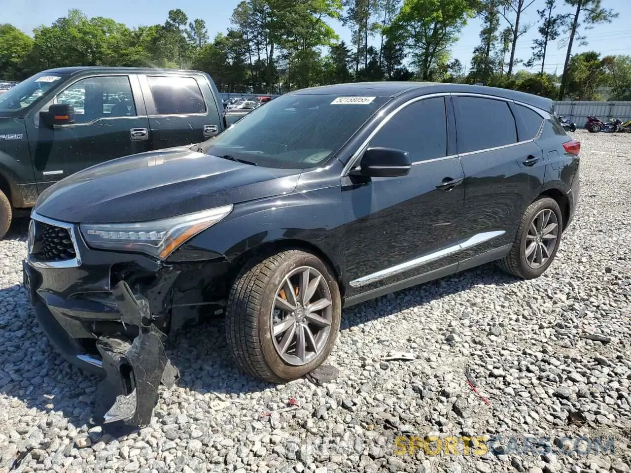 1 fotografías del automóvil dañado 5J8TC1H54KL011287 ACURA RDX 2019