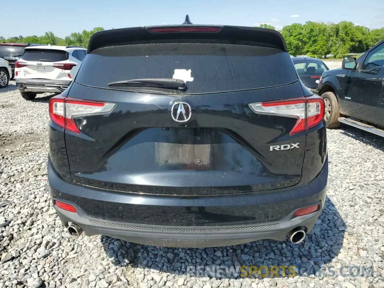 6 fotografías del automóvil dañado 5J8TC1H54KL011287 ACURA RDX 2019