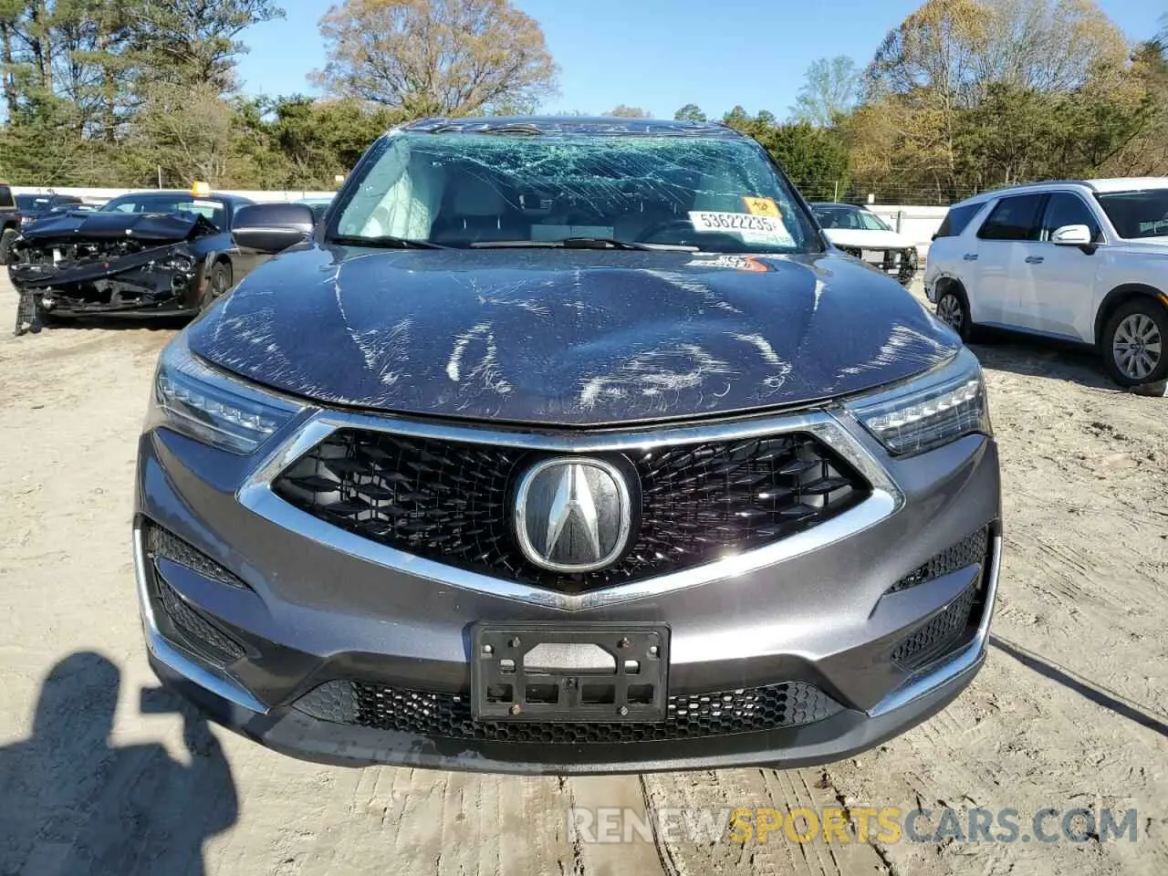 5 fotografías del automóvil dañado 5J8TC1H56KL005233 ACURA RDX 2019