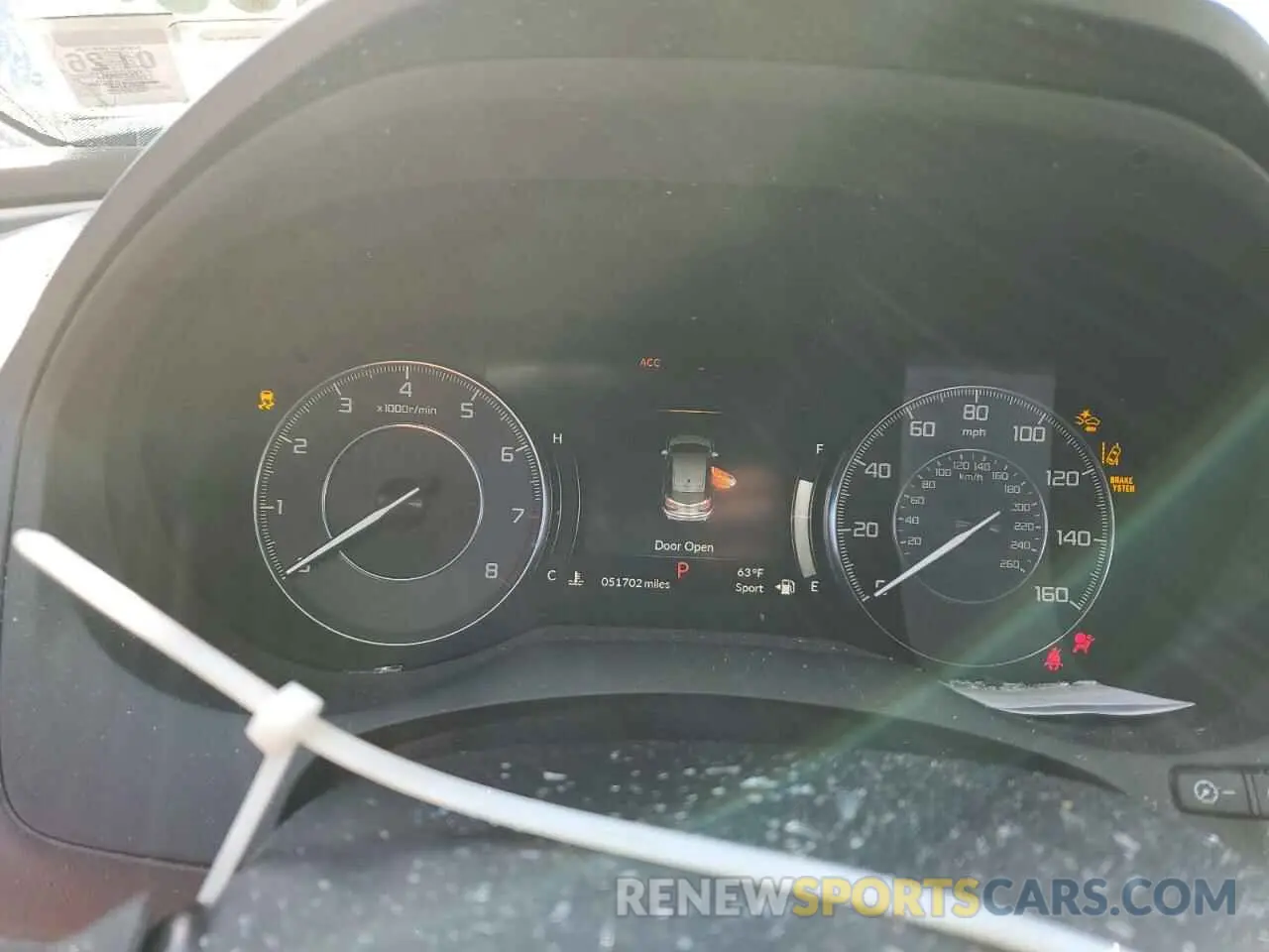 9 fotografías del automóvil dañado 5J8TC1H56KL005233 ACURA RDX 2019