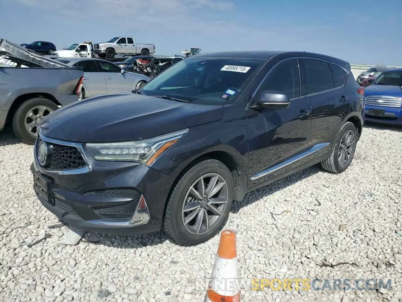 1 fotografías del automóvil dañado 5J8TC1H56KL010321 ACURA RDX 2019