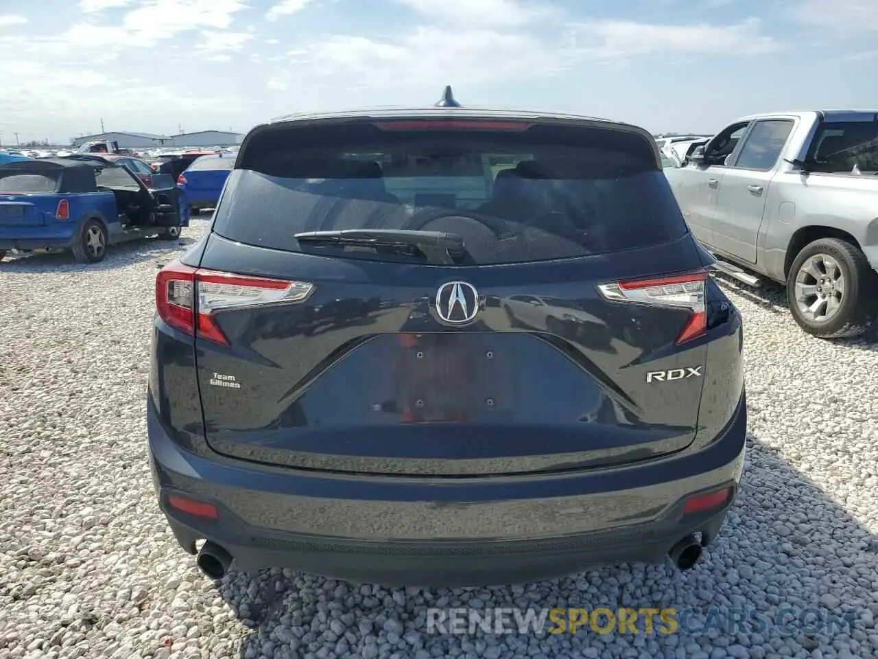 6 fotografías del automóvil dañado 5J8TC1H56KL010321 ACURA RDX 2019