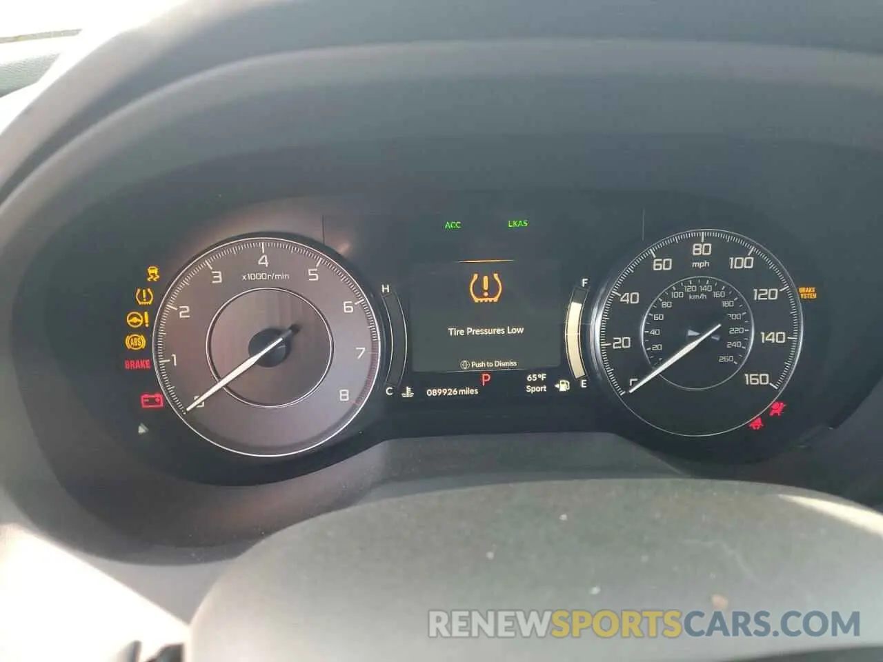 9 fotografías del automóvil dañado 5J8TC1H58KL016346 ACURA RDX 2019