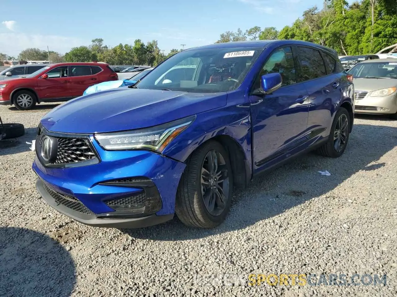 1 fotografías del automóvil dañado 5J8TC1H64KL004963 ACURA RDX 2019