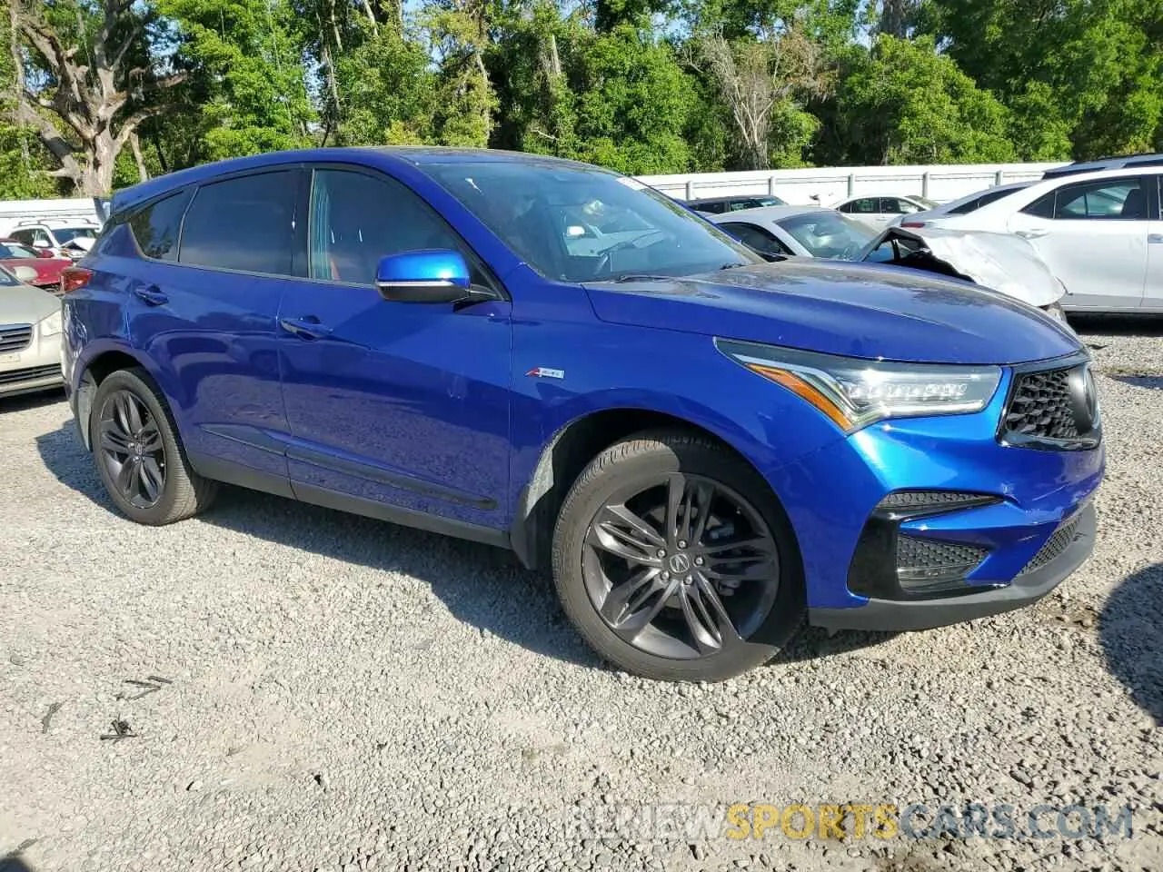 4 fotografías del automóvil dañado 5J8TC1H64KL004963 ACURA RDX 2019