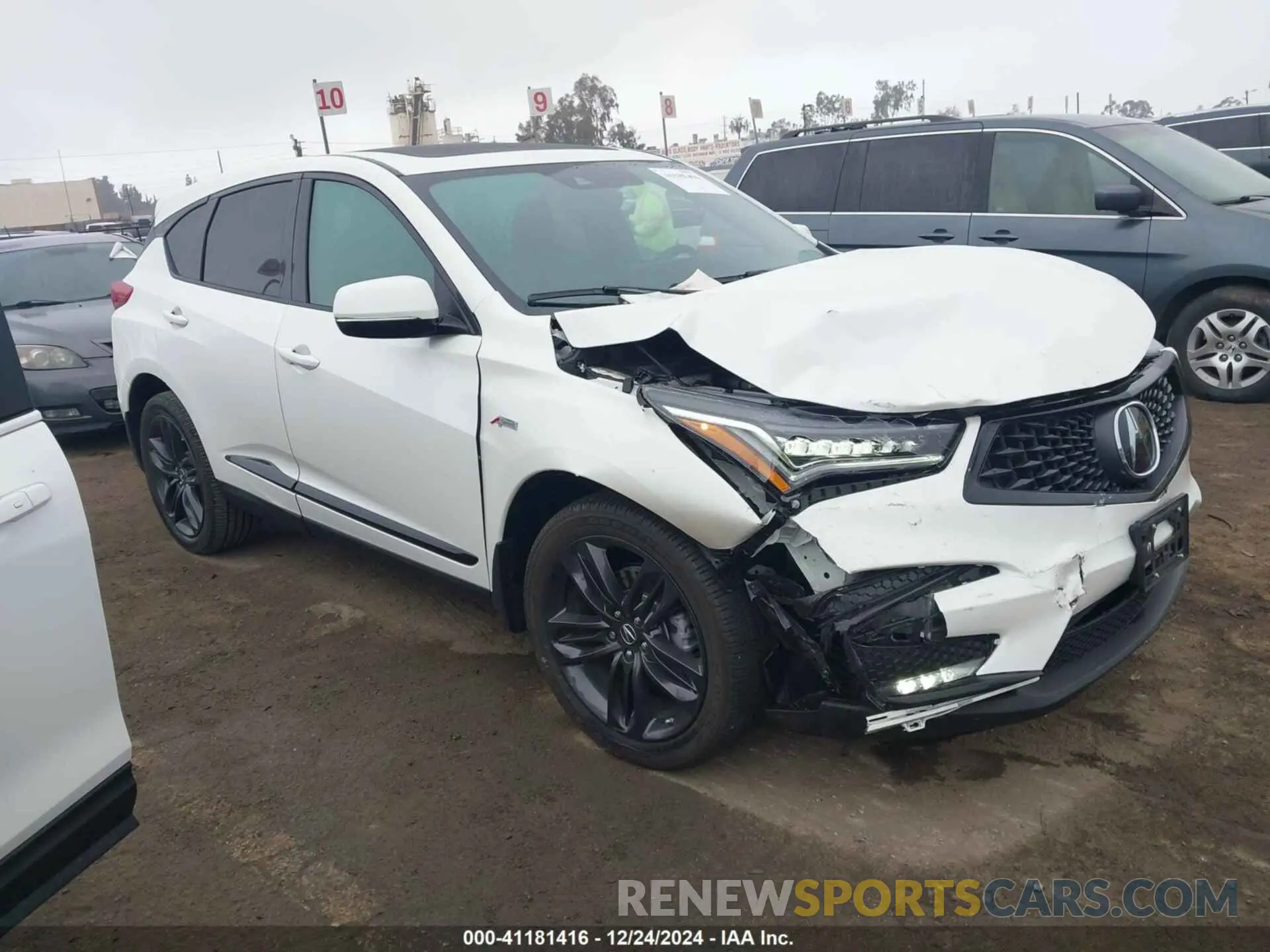 1 fotografías del automóvil dañado 5J8TC1H64KL009225 ACURA RDX 2019