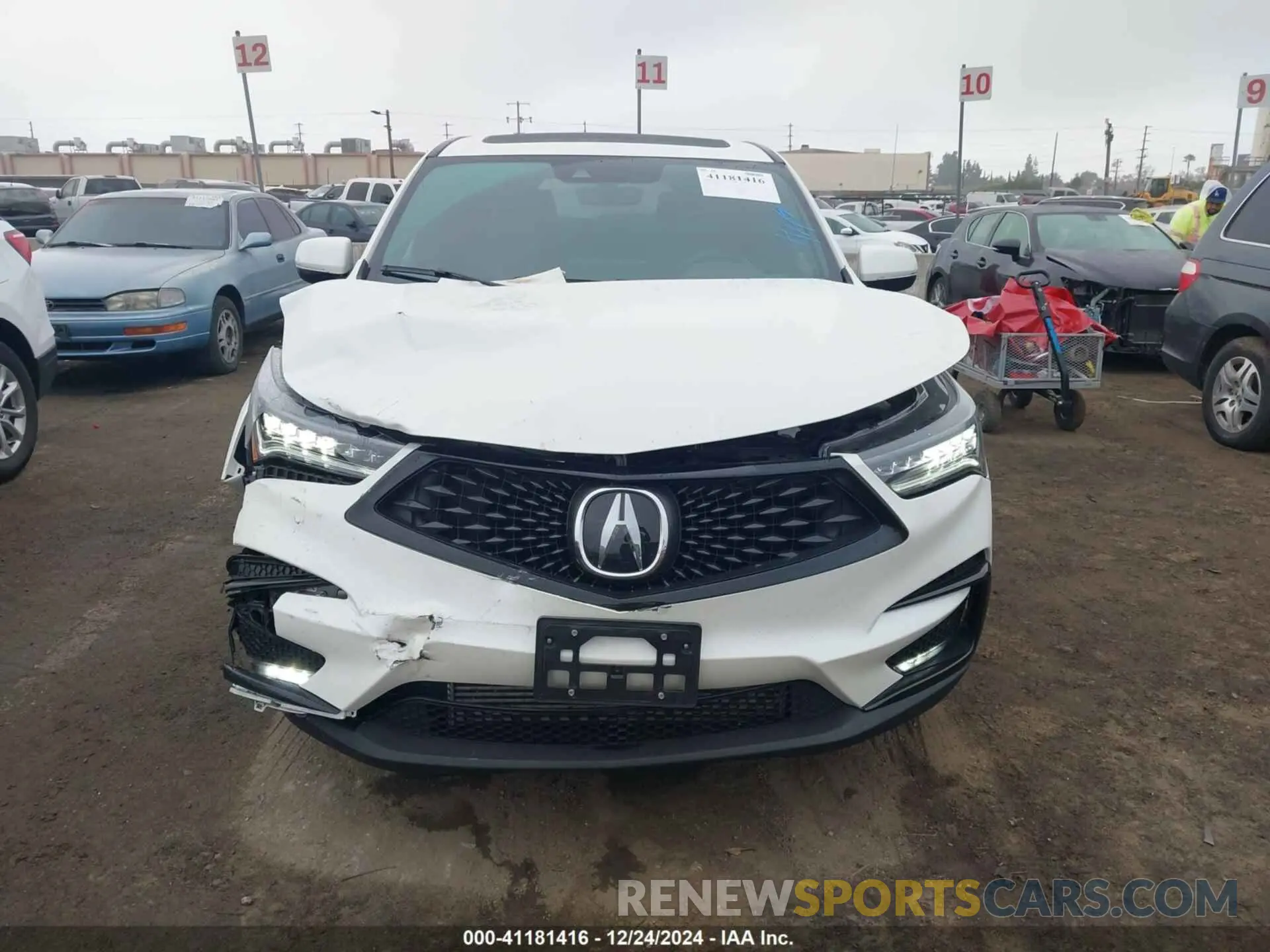 12 fotografías del automóvil dañado 5J8TC1H64KL009225 ACURA RDX 2019